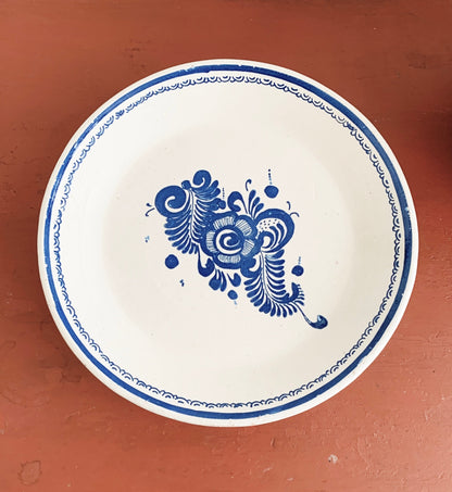 Vintage Hand Painted Plates Mexico
