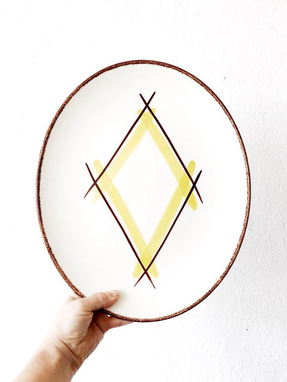 Large Vintage Ceramic Platter