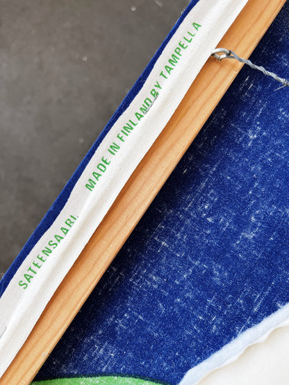 Vintage Finnish Quilted Fabric Art