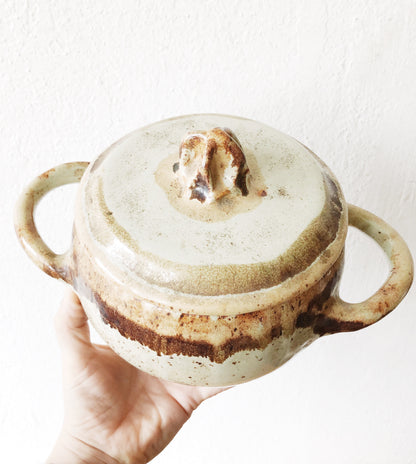 Vintage Lidded Deep Dish