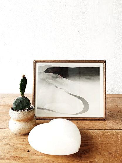 Vintage Framed Georgia O’Keeffe