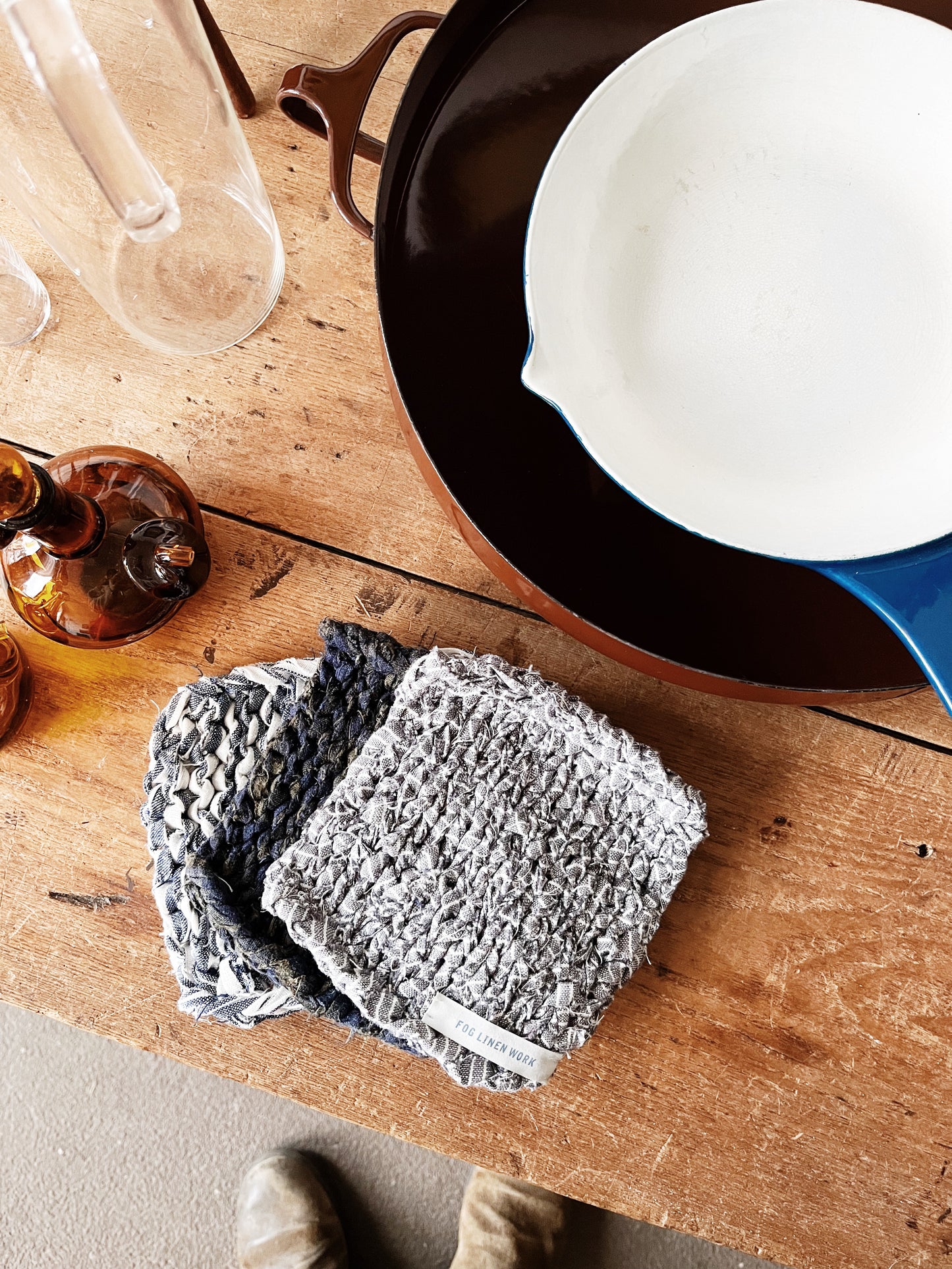 Fog Linen Rag Mats