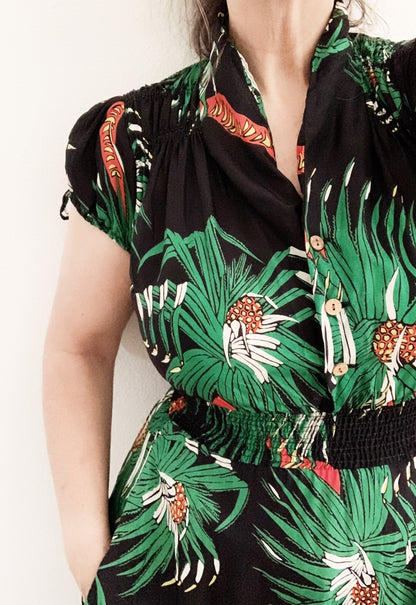 Vintage Floral Dress