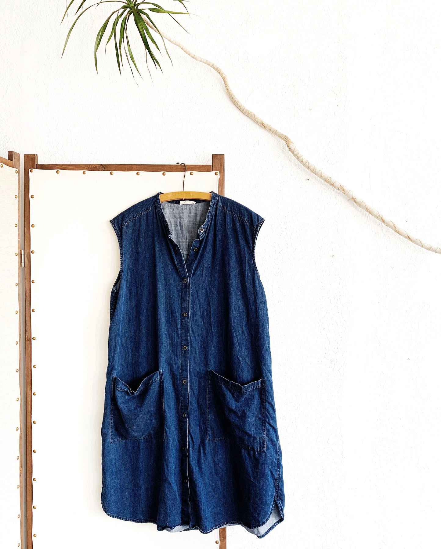 Eileen Fisher Chambray Tunic Dress