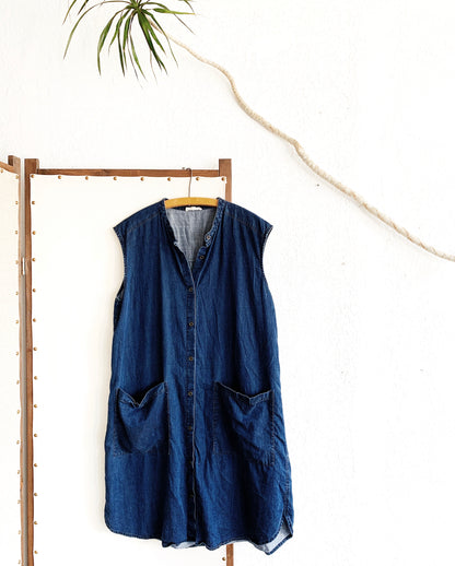 Eileen Fisher Chambray Tunic Dress