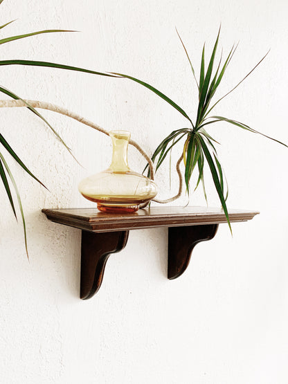 Vintage Wood Wall Shelf