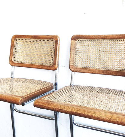 Vintage Cantilevered Bar Stool