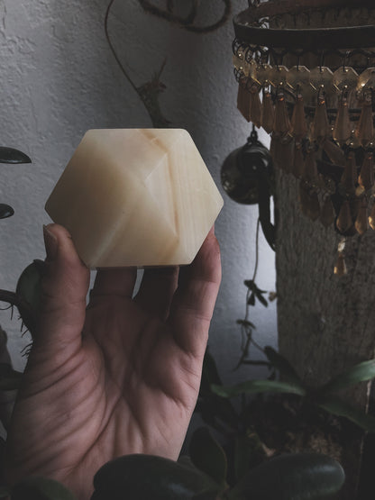 Golden Agate Polyhedron