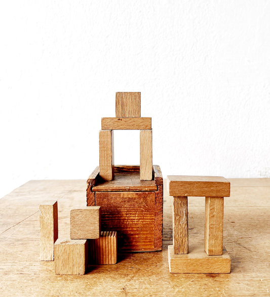 Antique Handmade Blocks