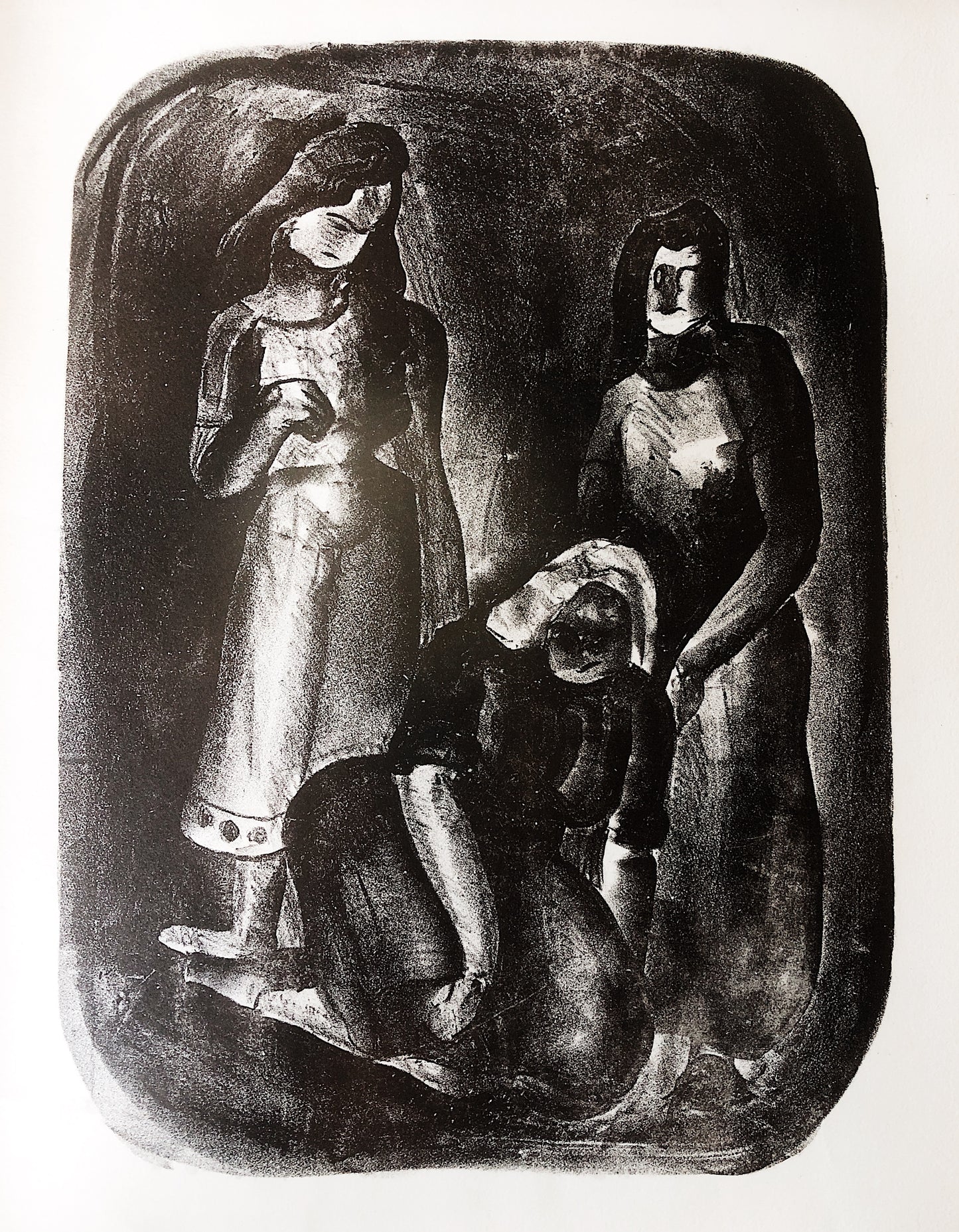 Vintage Original Etching 1967