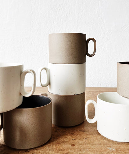 Stackable Ceramic Coffee Cups by Ozu