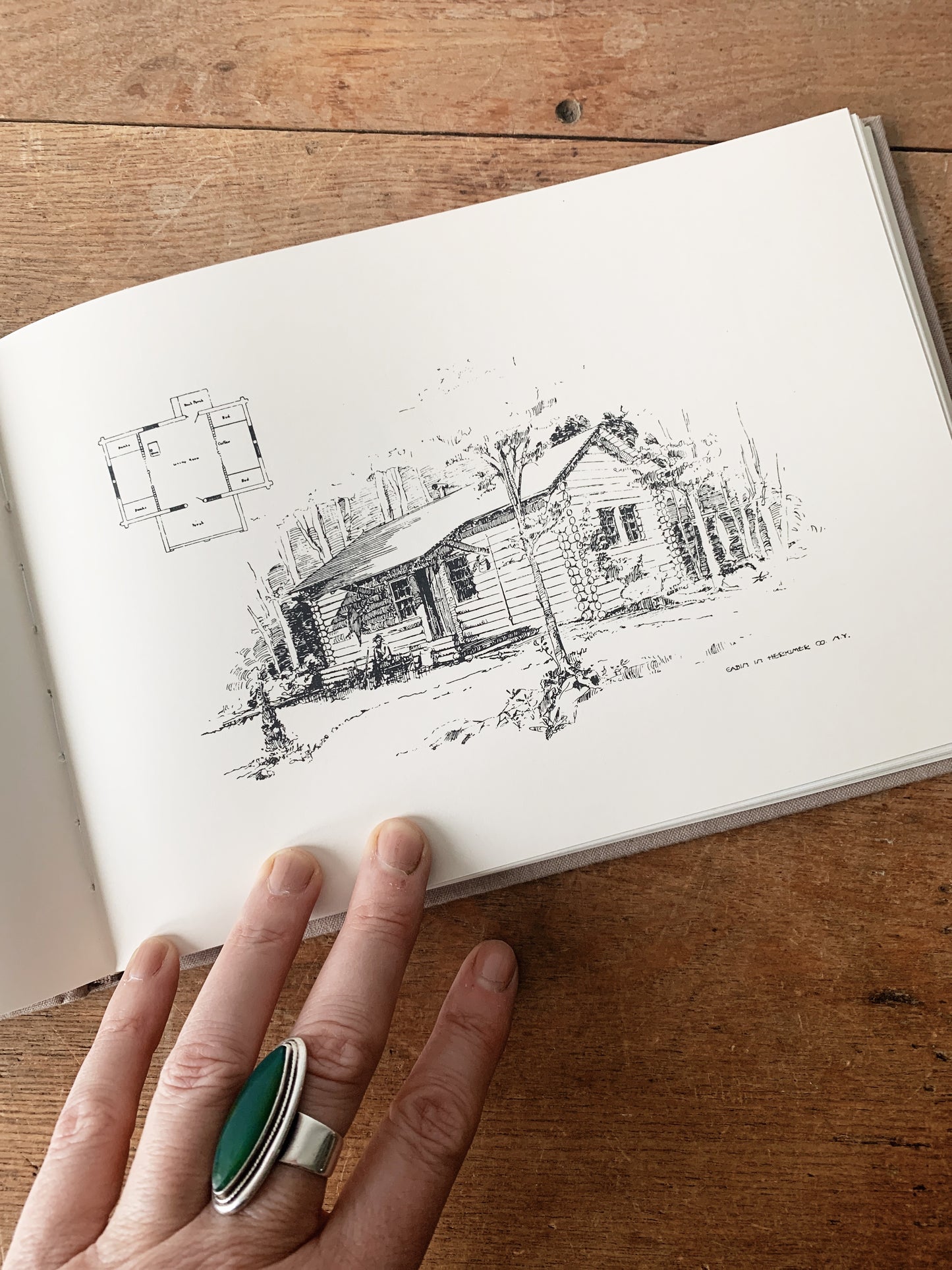 Vintage Log Cabins and Cottages Book