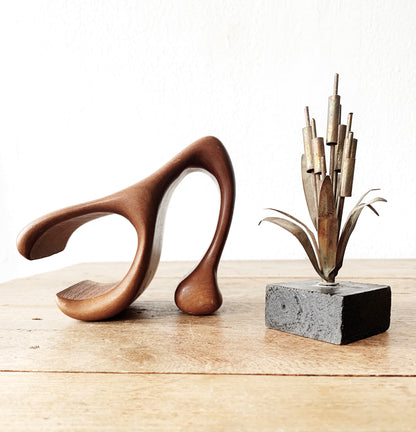 Vintage Wood Sculpture