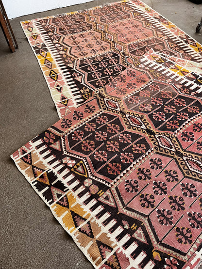 Extra Large Vintage Wool Dhurrie