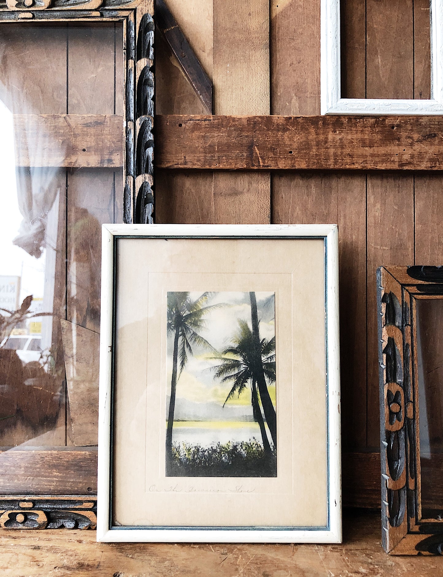 Vintage Hand Tinted Photo