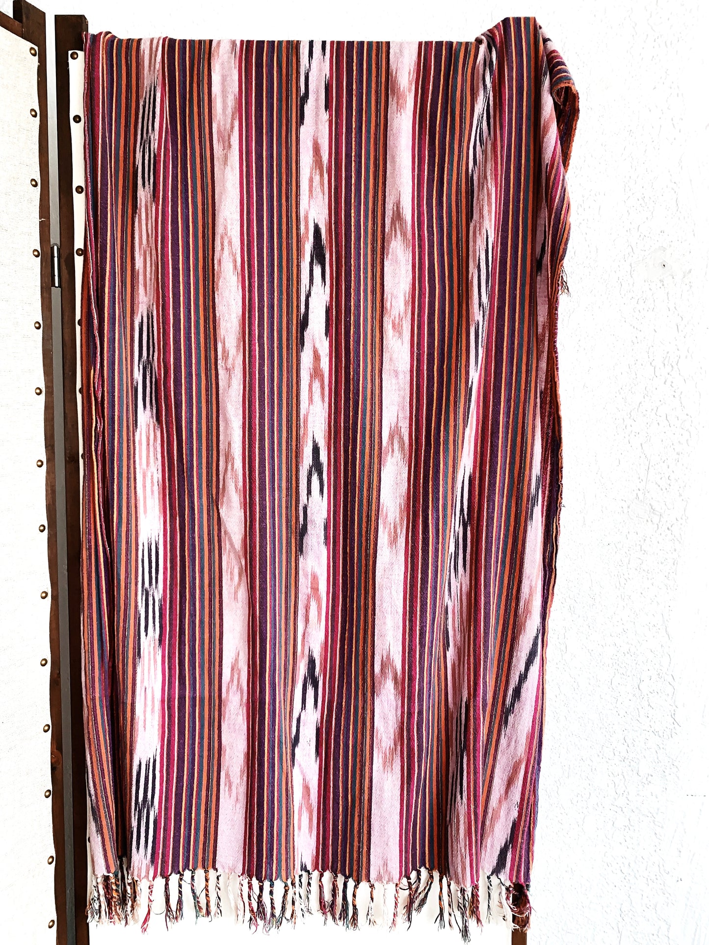 Vintage Cotton Ikat Textile
