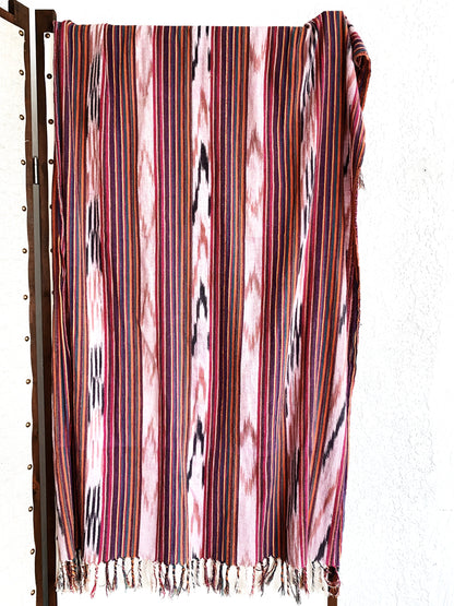 Vintage Cotton Ikat Textile