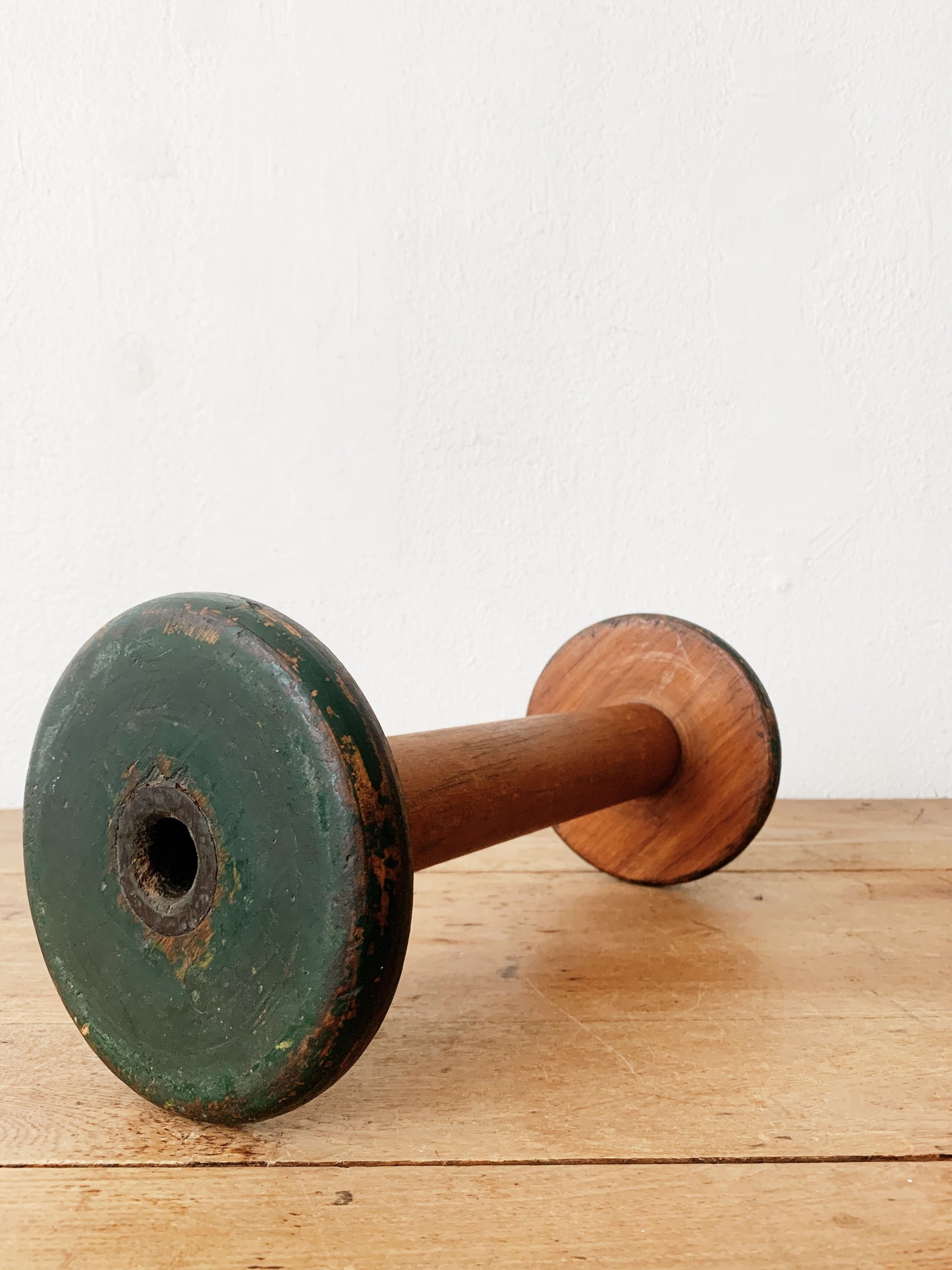Antique Wood Spool