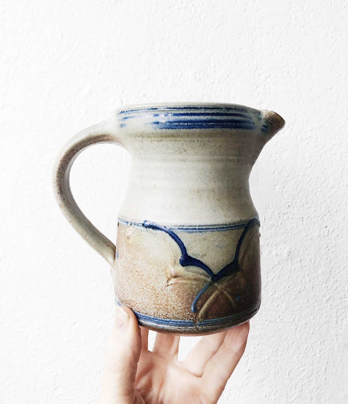Vintage Stoneware Pitcher