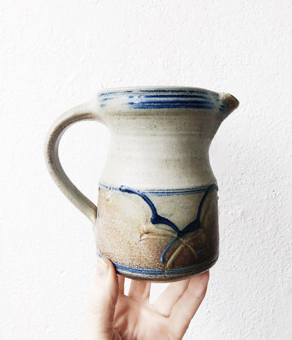 Vintage Stoneware Pitcher