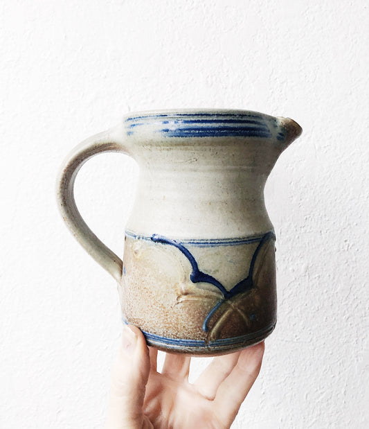 Vintage Stoneware Pitcher