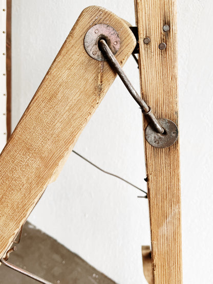 Vintage Industrial Convertible Ladder