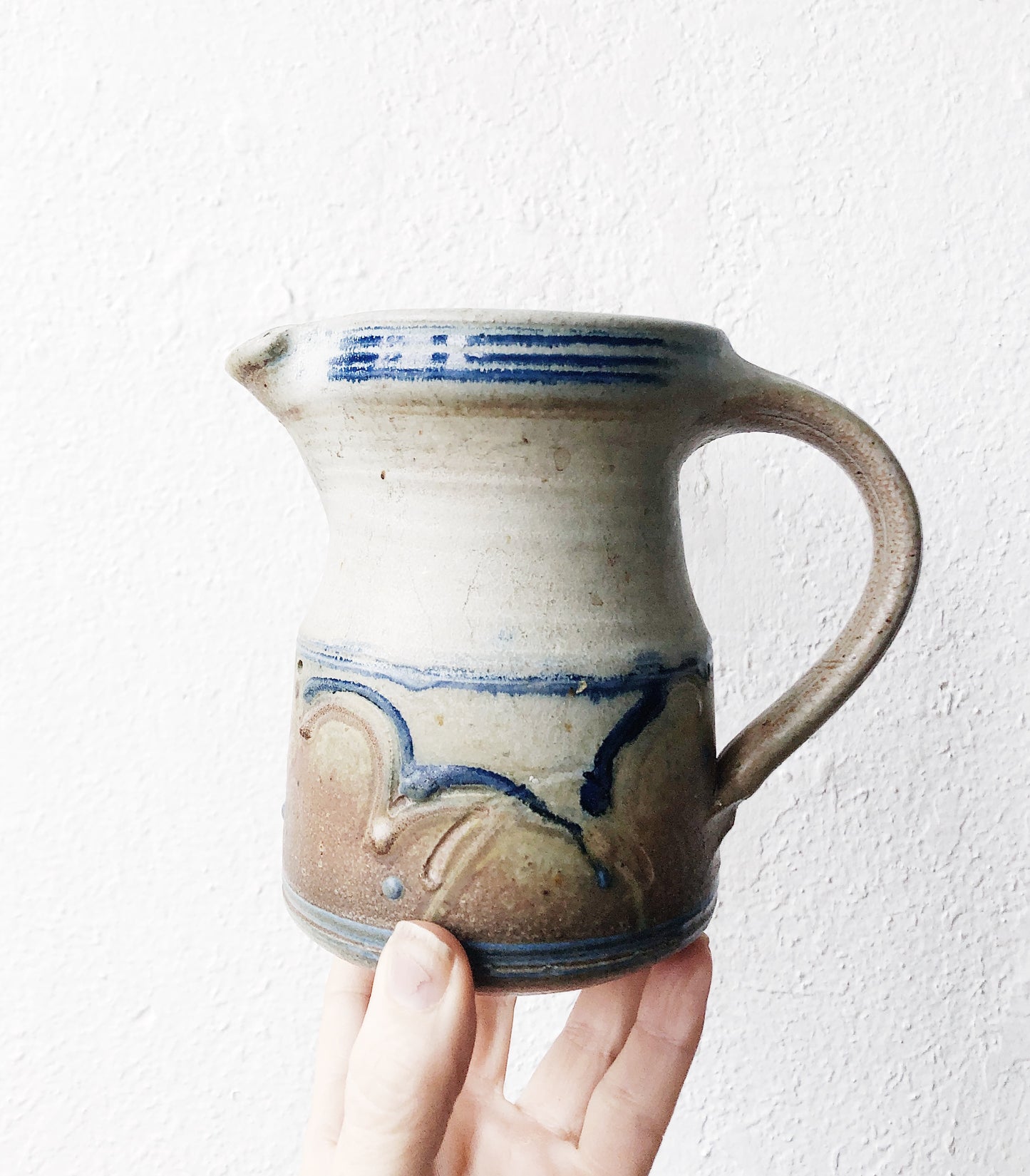 Vintage Stoneware Pitcher