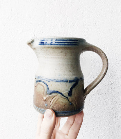 Vintage Stoneware Pitcher