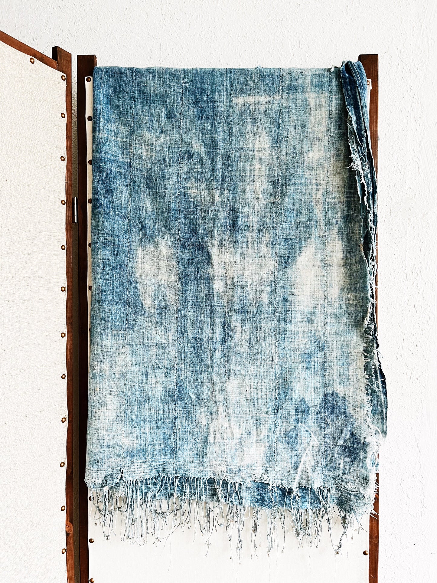 Vintage Indigo Mudcloth