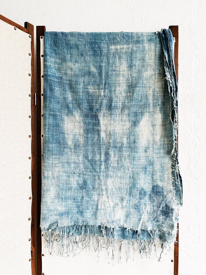 Vintage Indigo Mudcloth