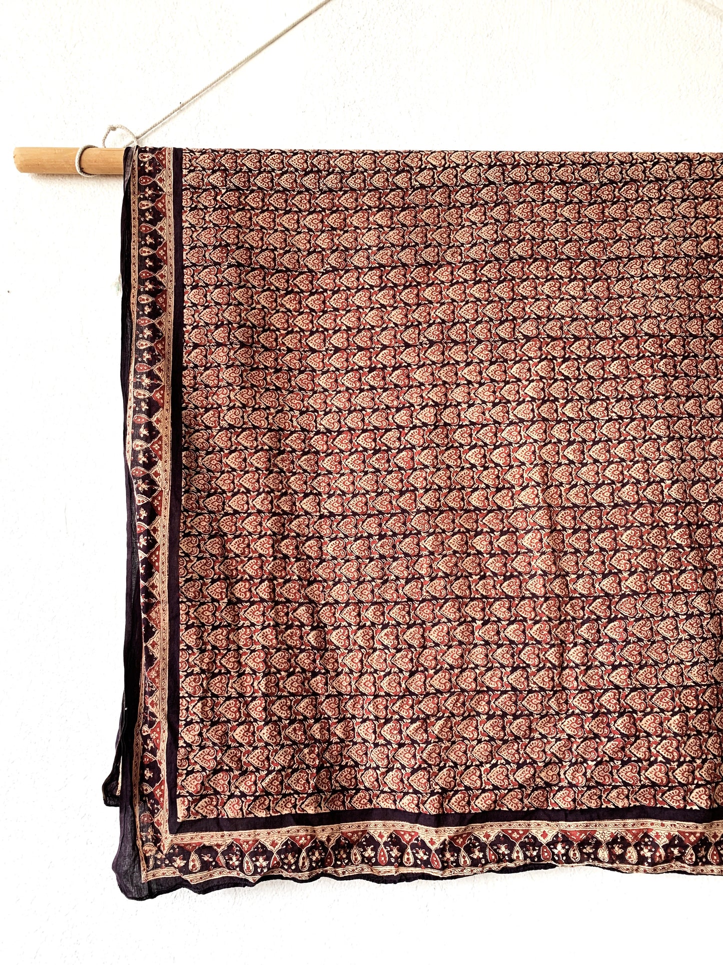 Vintage Cotton Tapestry Tablecloth
