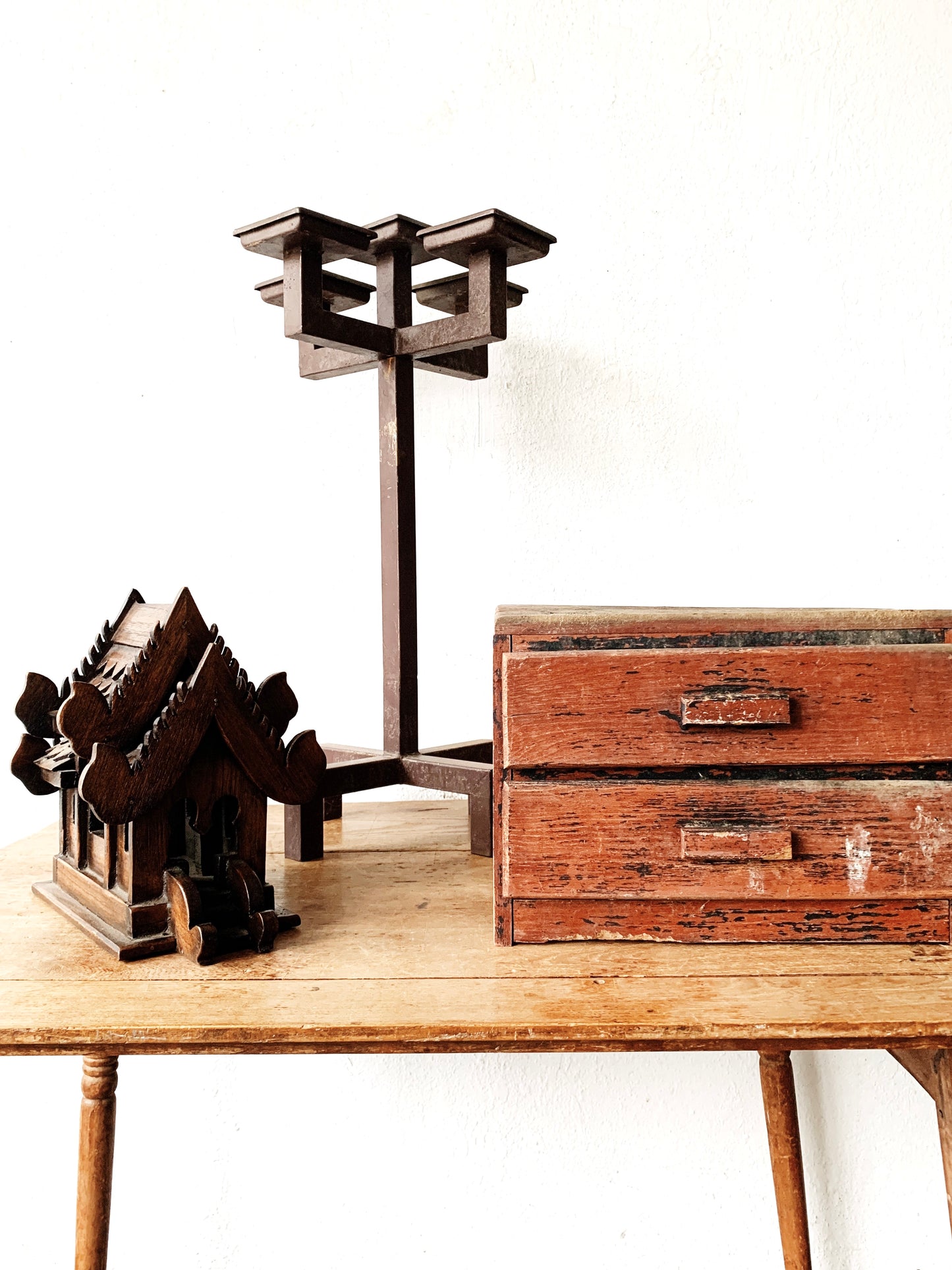 Vintage Wood Shrine