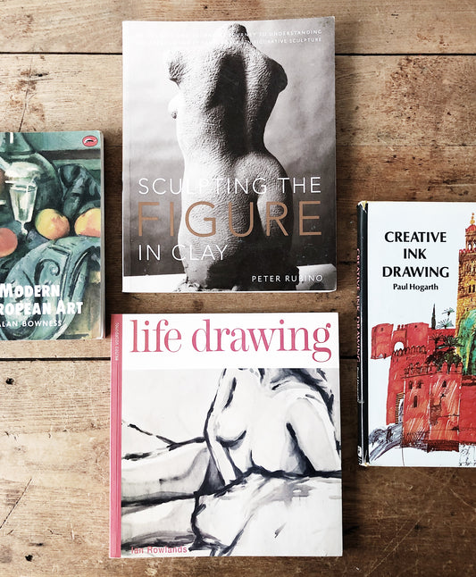 Vintage Art and Drawing Book