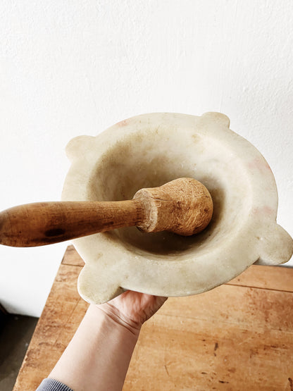 Antique French Mortar and Pestle