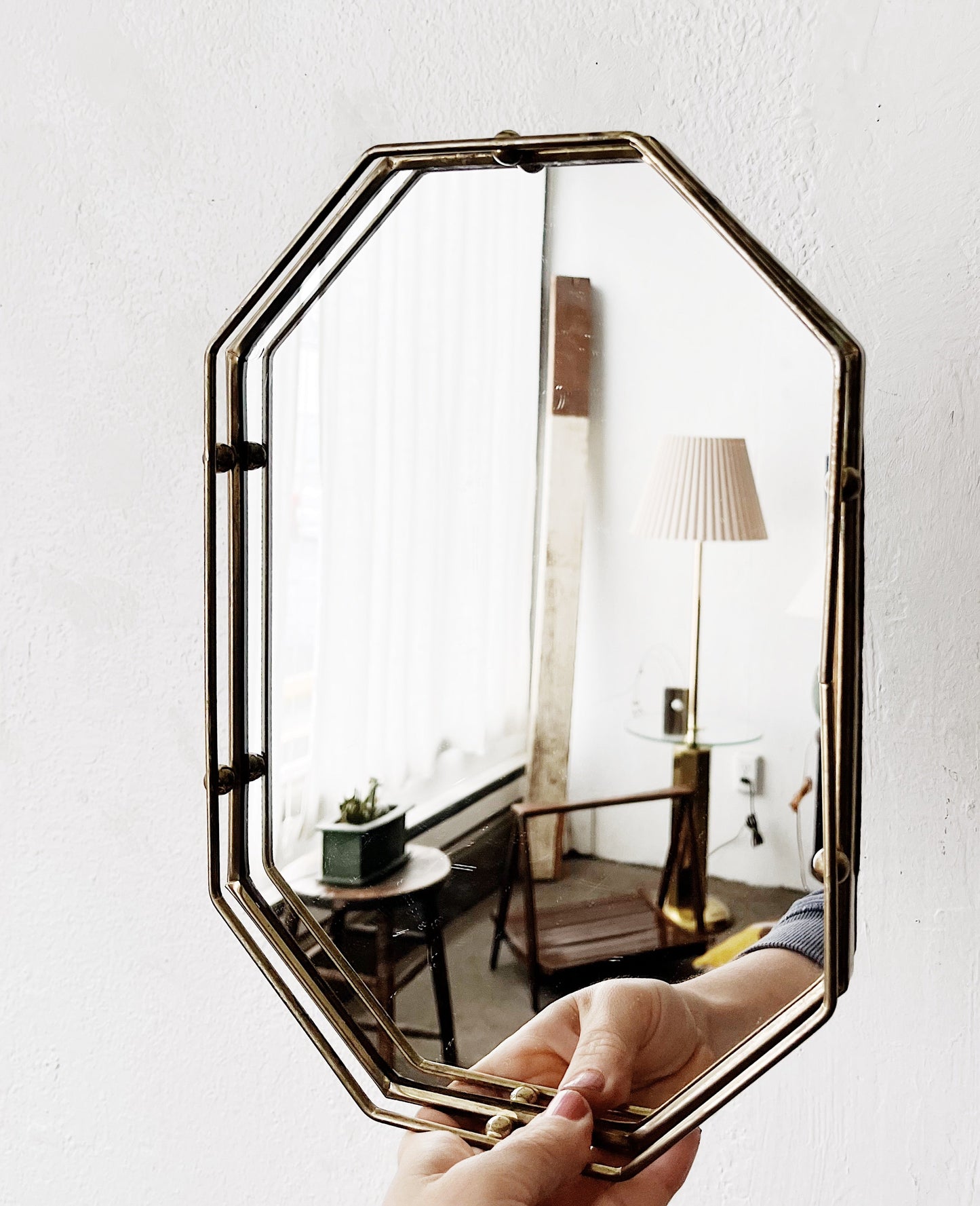 Vintage Mirrored Tray