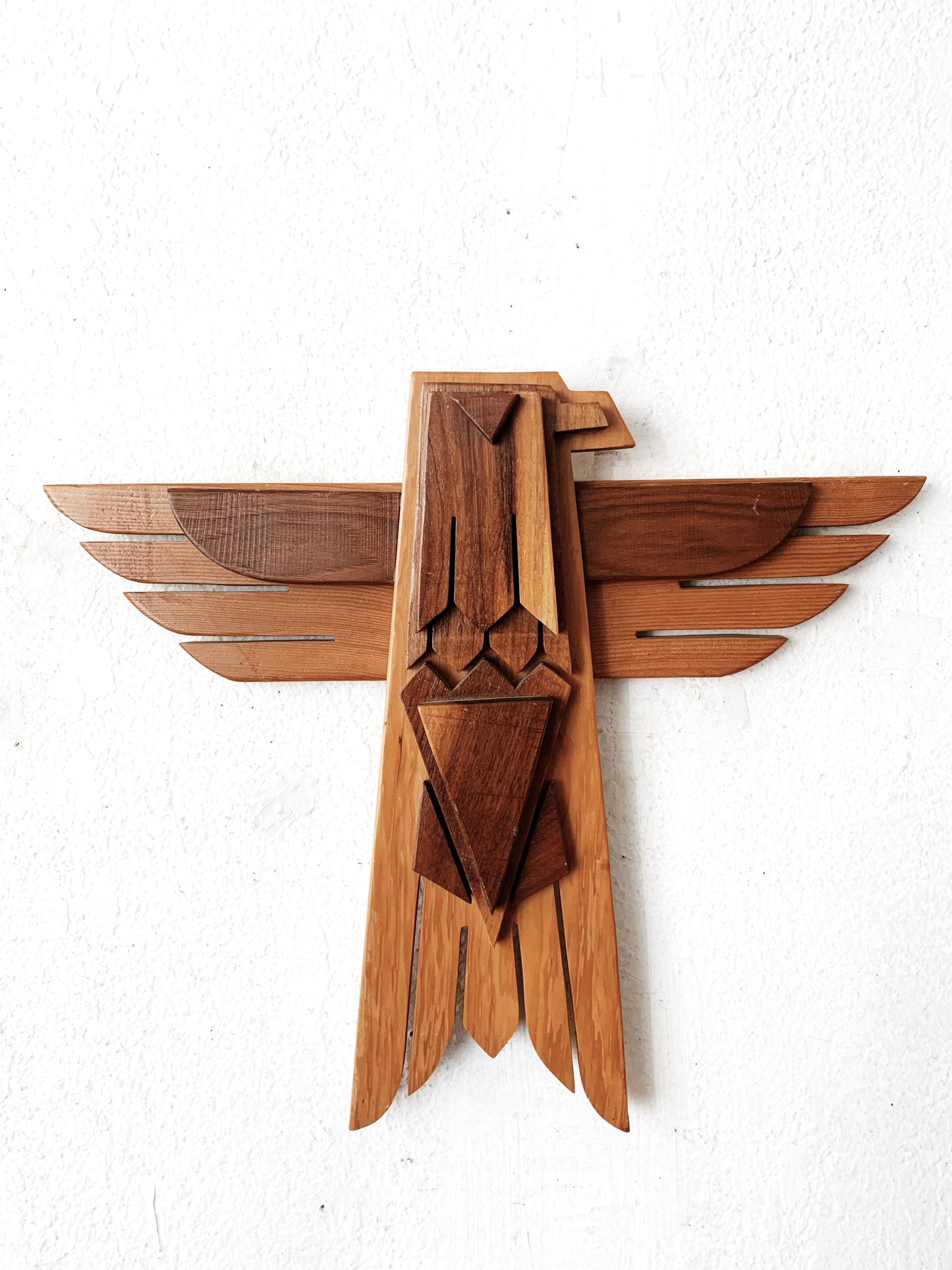 Handmade Thunderbird Art Wall Plaque