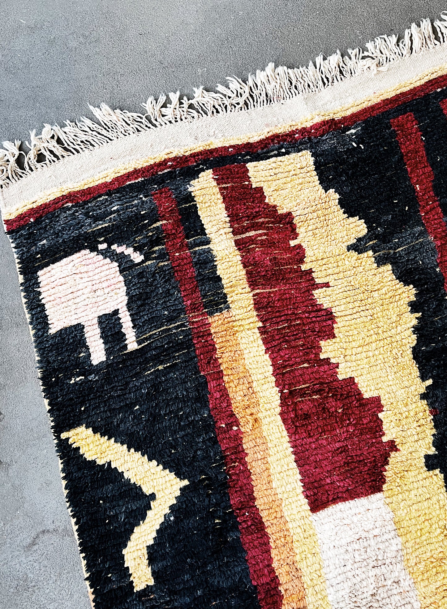 Vintage Moroccan Berber Rug