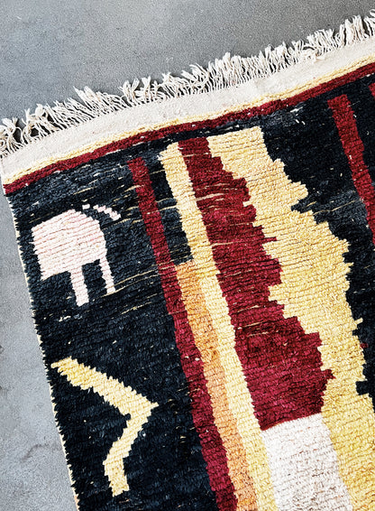 Vintage Moroccan Berber Rug
