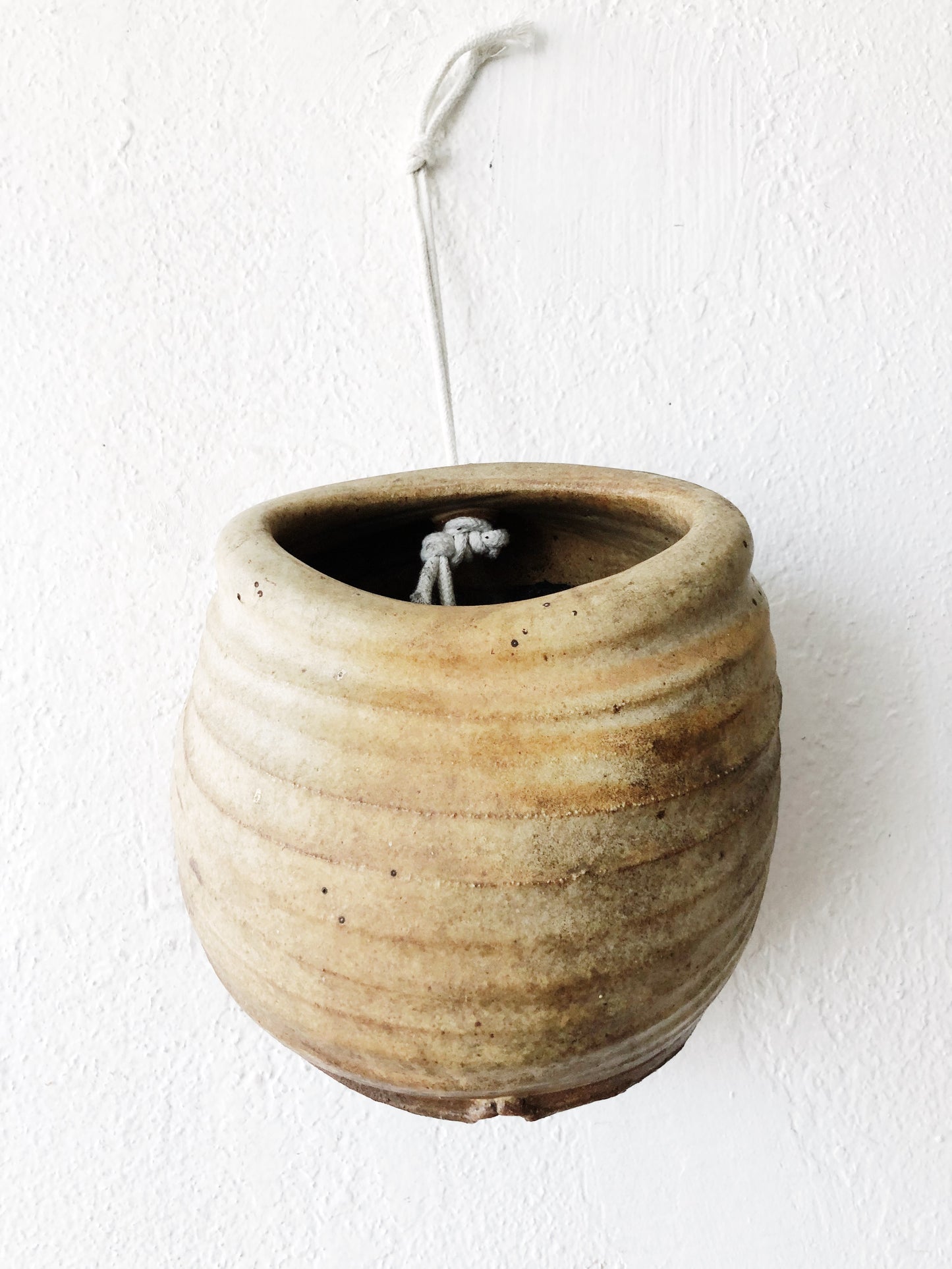 Vintage Clay Wall Planter