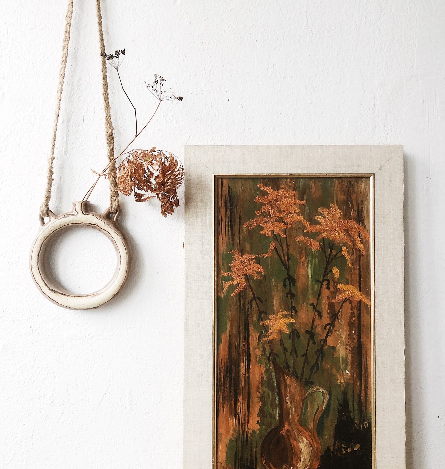 Vintage Ceramic Wall Vase