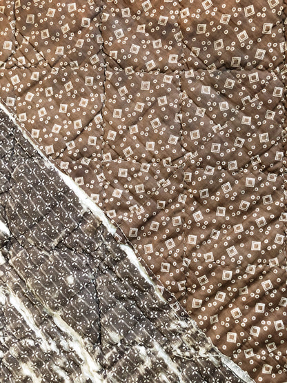 Antique Cotton Calico Quilt