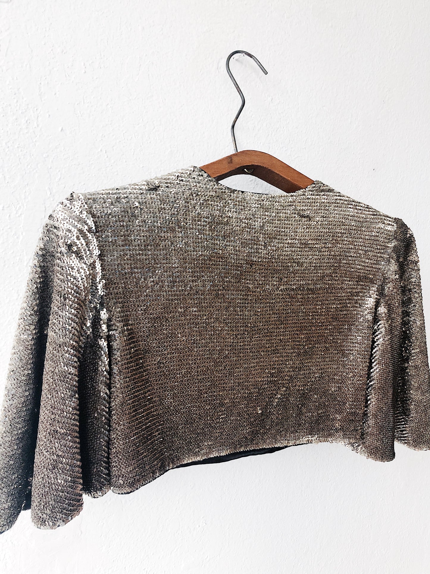 Vintage Sequin Bolero Jacket
