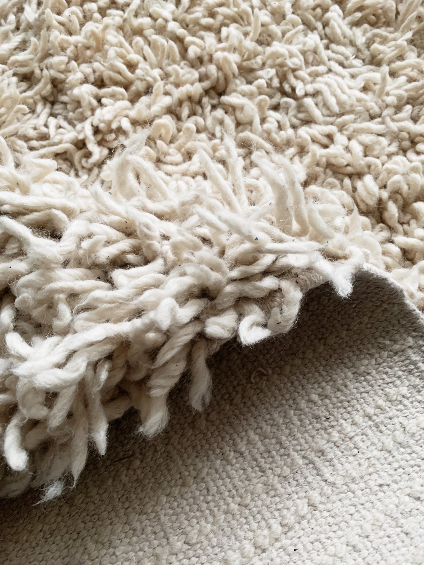Wool Shag Area Rug