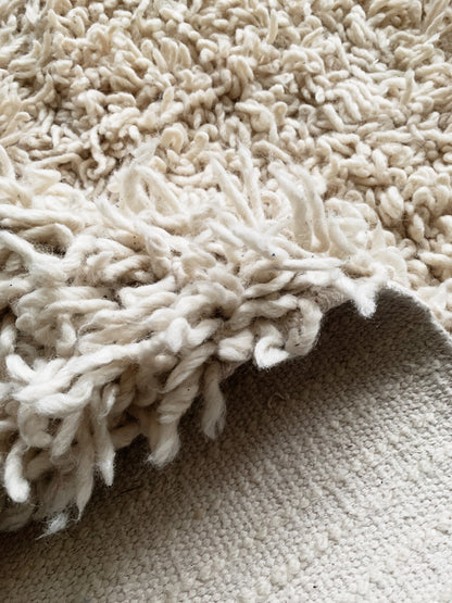 Wool Shag Area Rug