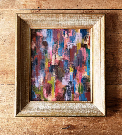 Framed Abstract Painting