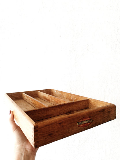 Vintage Wood Organizer