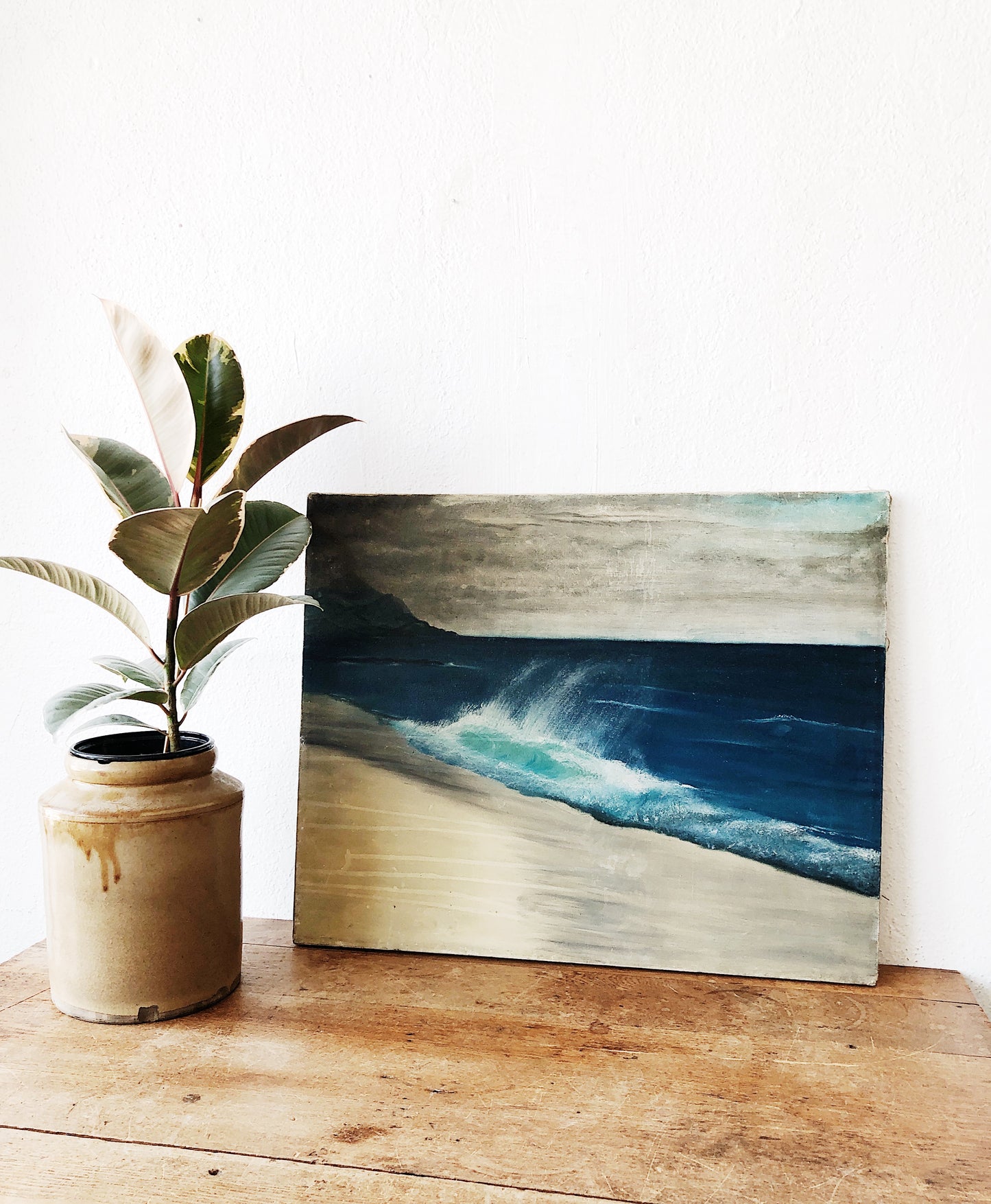 Vintage Wave Painting