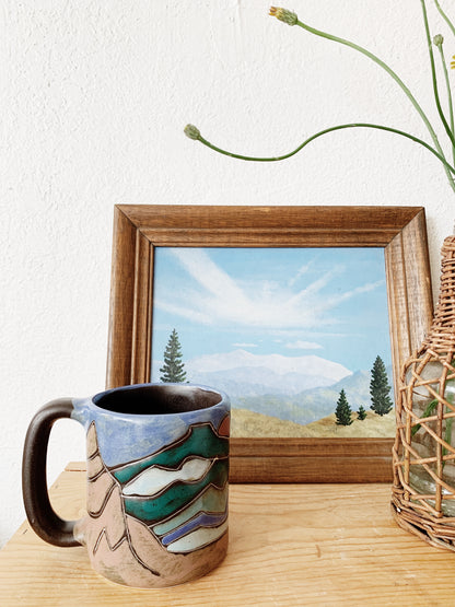 Vintage Mara of Mexico Landscape Mug