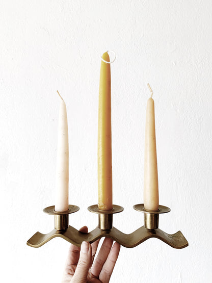 Vintage Brass Candelabra