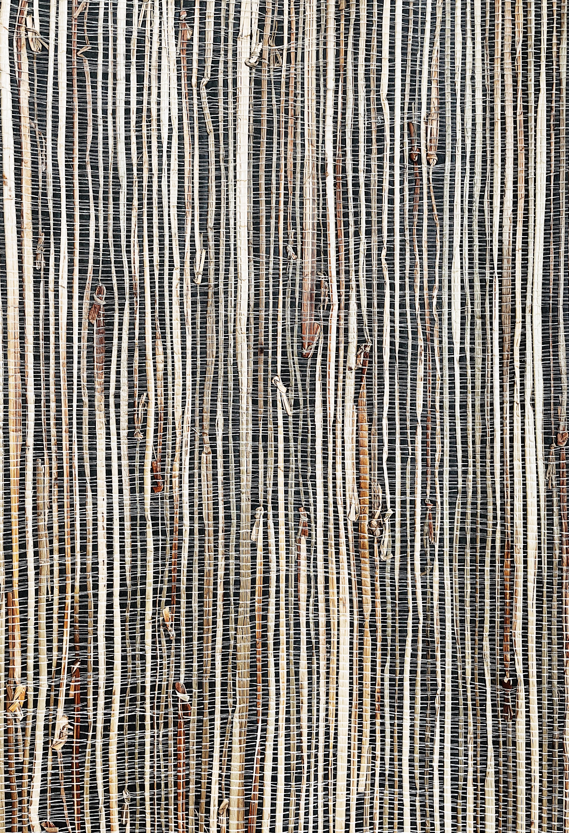 Vintage Deadstock Grasscloth Wallpaper - Thumbnail 2